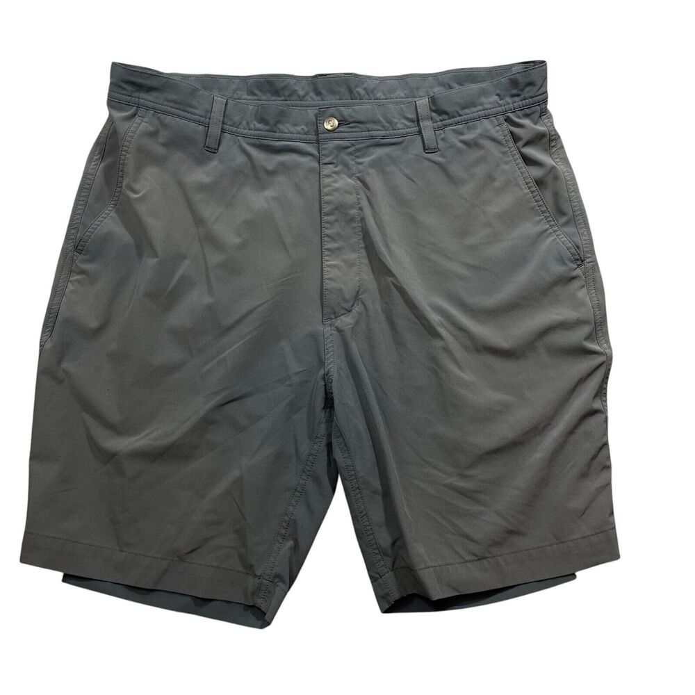 FootJoy 38 Men's Shorts Zipper Grey Bermuda‎ Pockets
